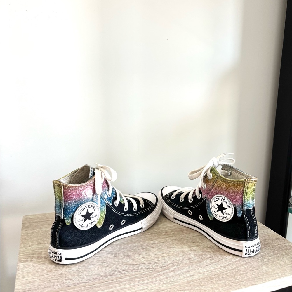 Set of 2: Converse girl shoes size 13, Kids Backpack Blue Paw Controle - Picture 5 of 12